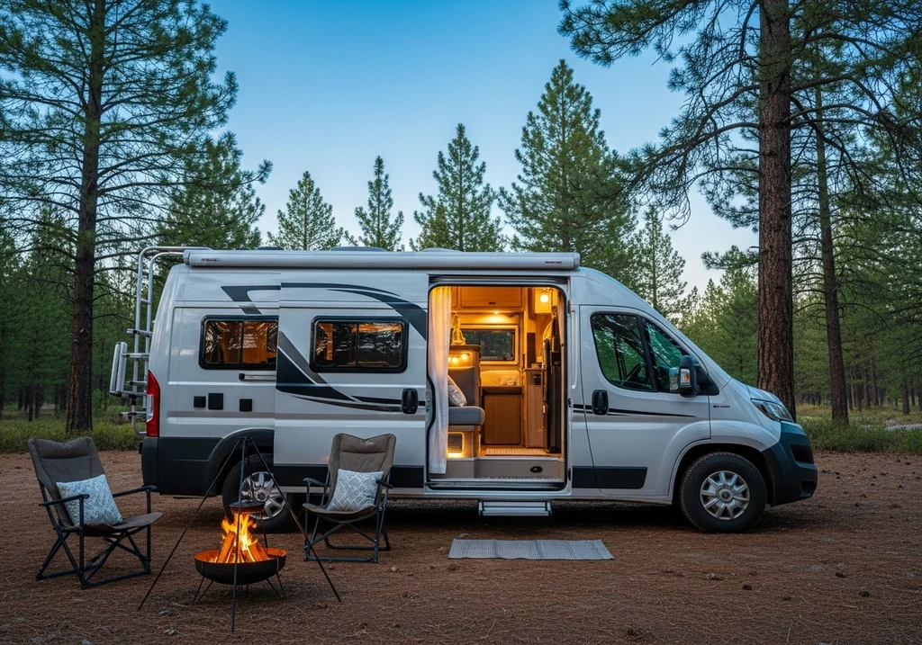 camping car nature