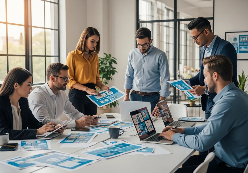 environnement bureau professionnels