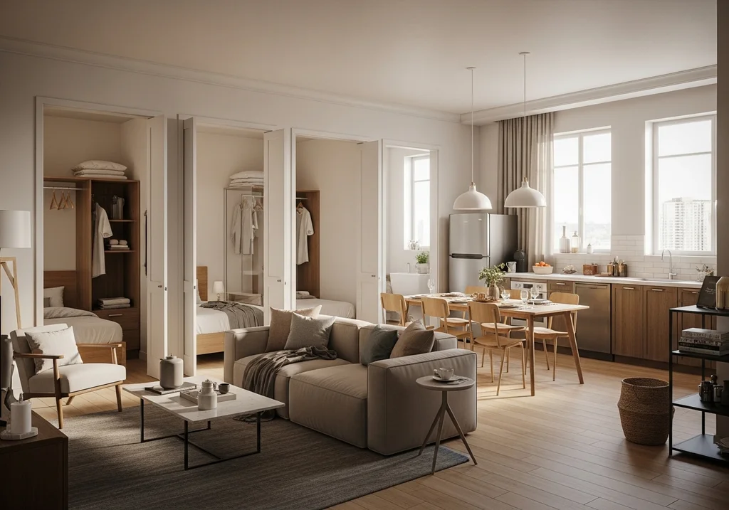 espace partagé moderne