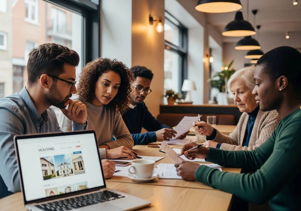 groupe discussion logement