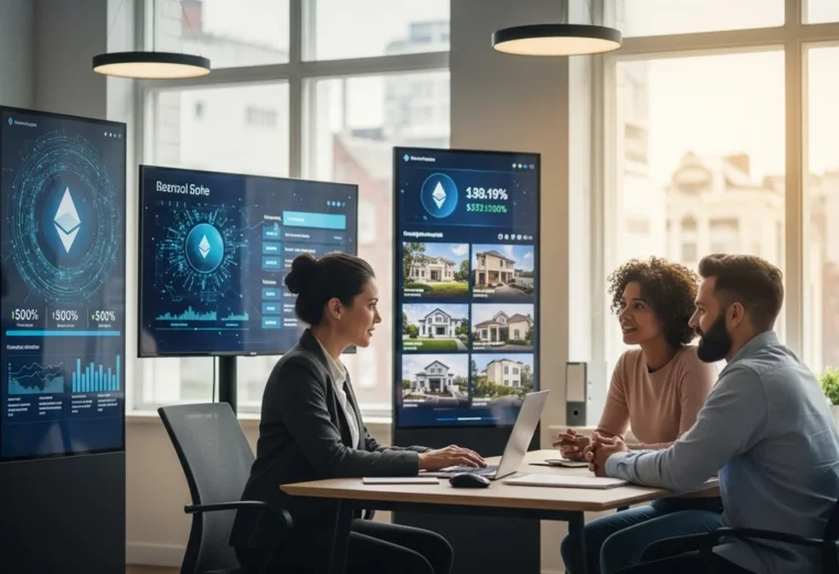immobilier agent cryptomonnaie