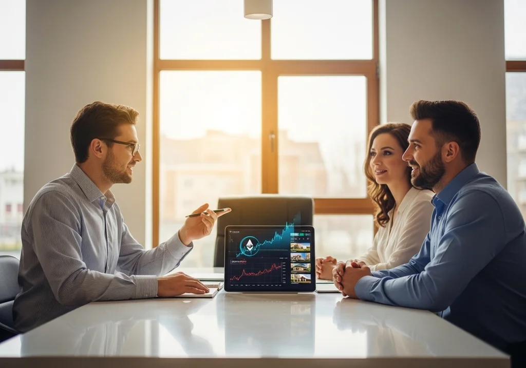 immobilier cryptomonnaie agents