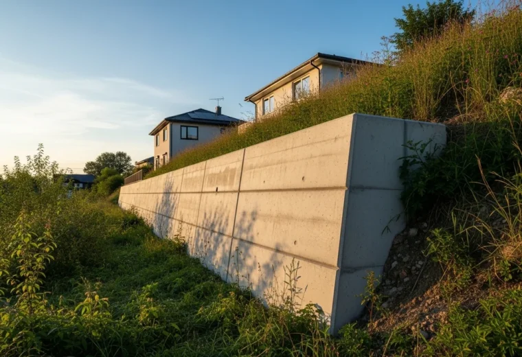 mur retenue terre structure