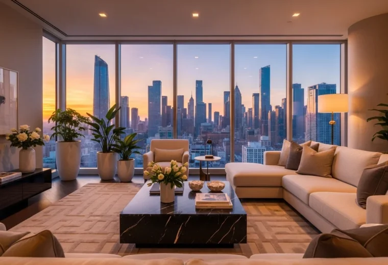 penthouse luxueux interieur