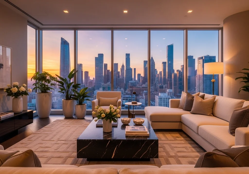 penthouse luxueux interieur
