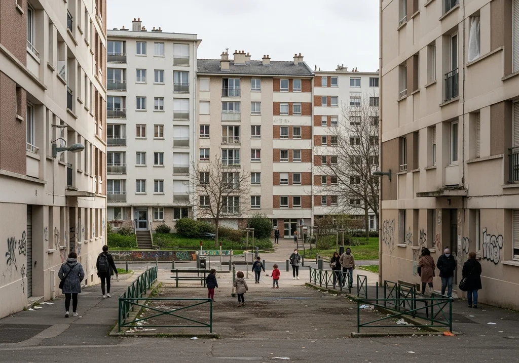 quartier résidentiel Conflans Sainte Honorine