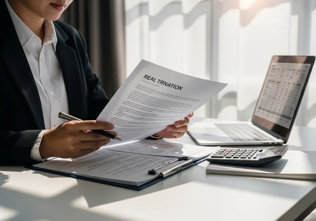 transaction immobilière détails