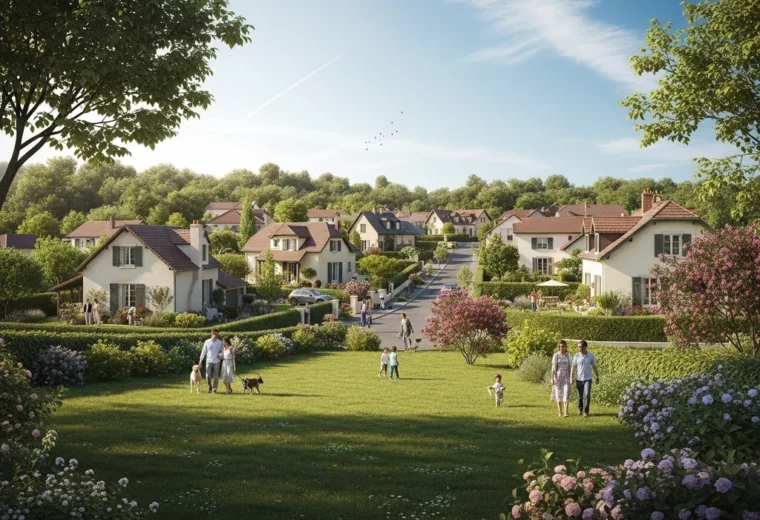 vue charmante quartier