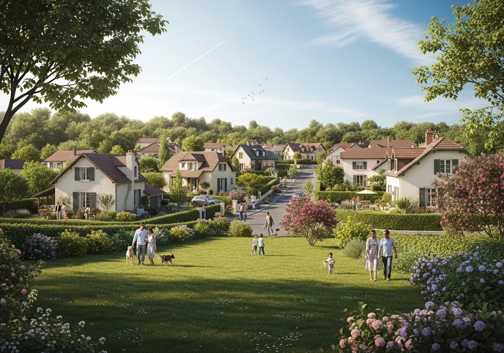 vue charmante quartier