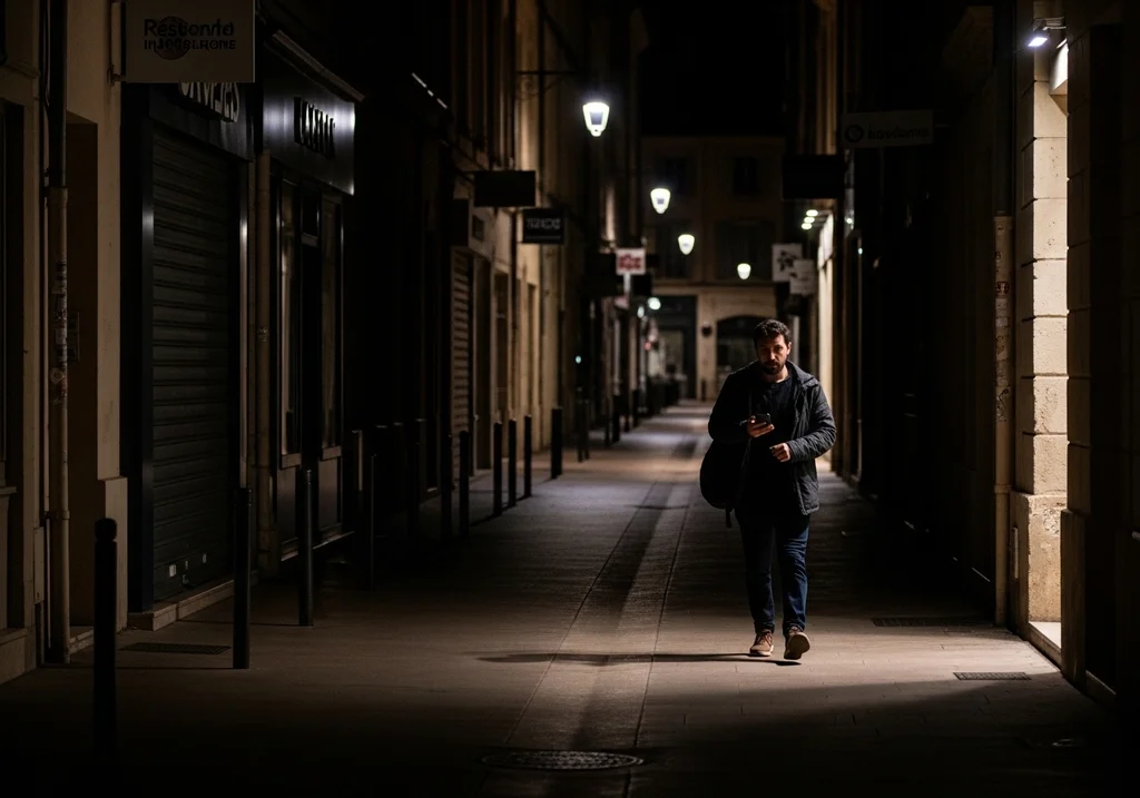 alès scène nocturne angoisse