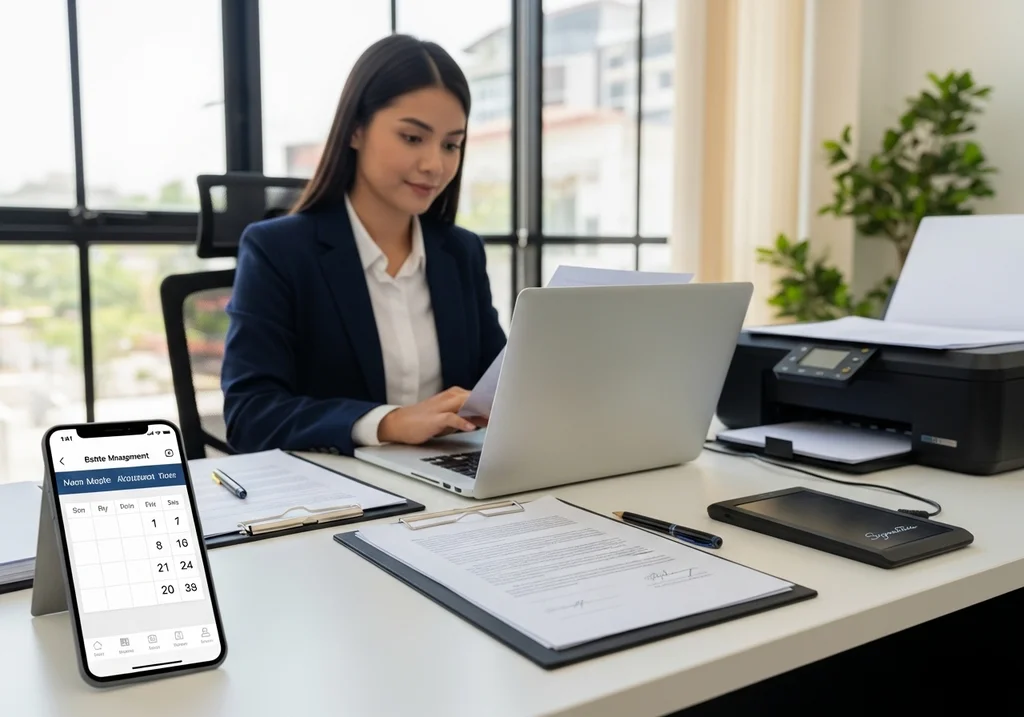 gestion immobilière bureau
