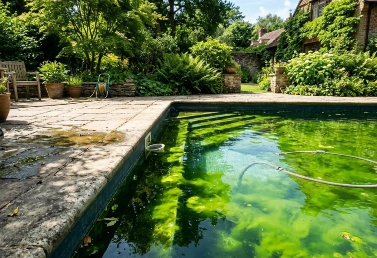piscine verte entretien