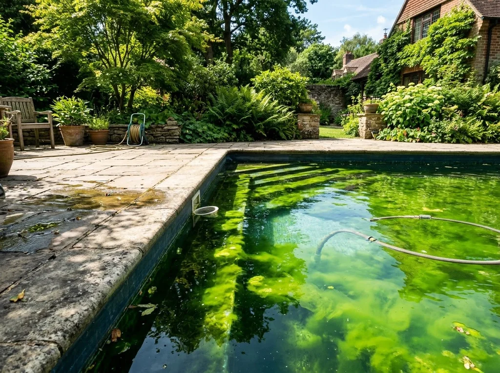 piscine verte entretien